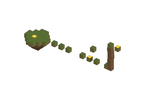 Very ez parkour by eteled_tnetnoc, a Minecraft parkour map of grass blocks and dirt