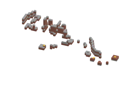 Brick Spedrun by Kevin87_, a Minecraft parkour map of bricks and smooth stone slabs