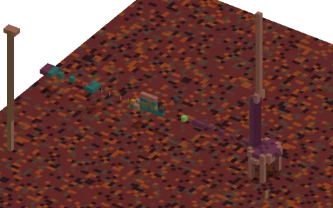 Nether insanity sweat by *Tina089, a Minecraft parkour map of bricks, crimson planks and ladders