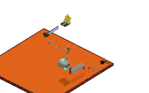 Expensive 7 Block jump by sushimaster87, a Minecraft parkour map of smooth stone, diamond blocks and gold blocks