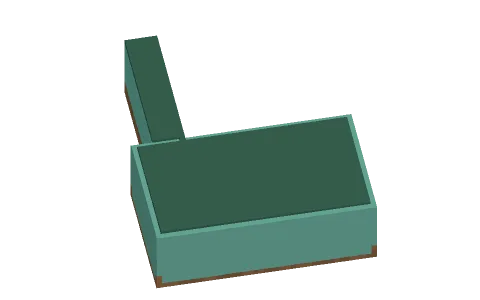 Pryzmaryn by Vogrez, a Minecraft parkour map of prismarine, dark prismarine slabs and prismarine bricks