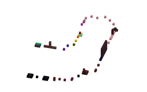 Bruh by DemonSlayerX755, a Minecraft parkour map of cherry wood, obsidian and stripped cherry logs