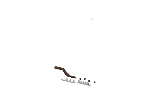 SPK by *LegendHelck, a Minecraft parkour map of soul sand and white wool
