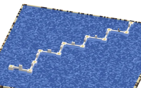 daily parkour 2: progressing neo diffuculty by averythebeaver, a Minecraft parkour map of quartz blocks