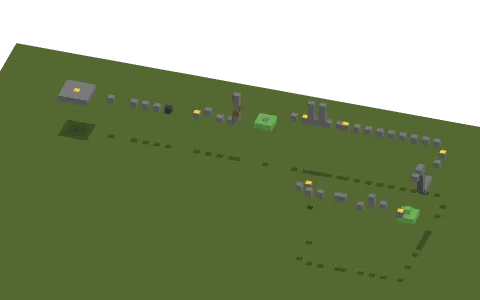 Speedrun Parkour by KrishnaOv, a Minecraft parkour map of stone bricks and grass blocks