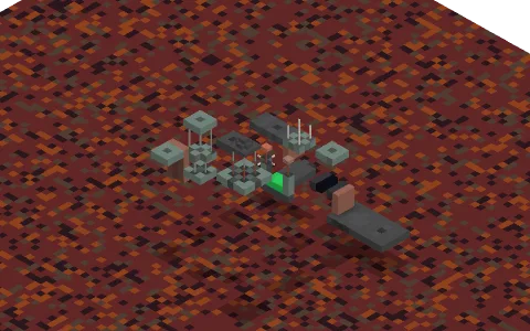Cool futuristic themed parkour! by Teunted, a Minecraft parkour map of glow lichen, polished deepslate and reinforced deepslate
