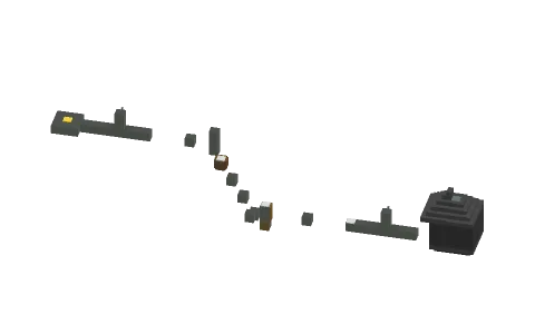 Darkness Treasure by *DarknessEntityz, a Minecraft parkour map of deepslate tiles, polished deepslate stairs and reinforced deepslate