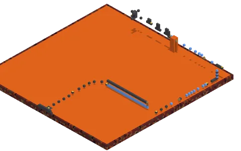 Test Your Skill! by YessirRBLX, a Minecraft parkour map of smooth basalt, basalt and blue ice