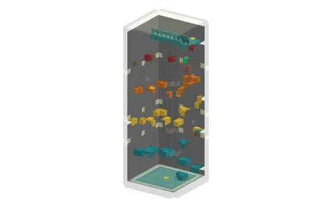 Stress Bomb by FoxLover__, a Minecraft parkour map of stone bricks