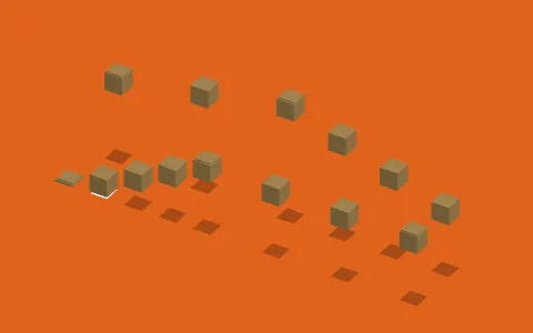 the easy map by KarlisAtrais, a Minecraft parkour map of oak planks and oak pressure plates
