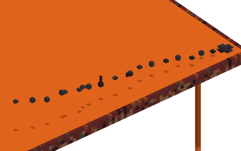 crrqst parkour by iserveX, a Minecraft parkour map of polished blackstone slabs, polished blackstone pressure plates and blackstone slabs