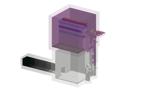 The White Room by Elon_Duck, a Minecraft parkour map of purpur blocks and calcite