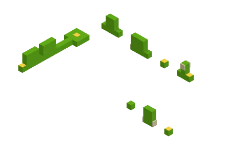 Neos v7!!!!! by Redax16MC, a Minecraft parkour map of lime concrete
