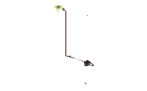 path to the top! (weird im sry by FloofyShinyEevee, a Minecraft parkour map of red nether bricks, ladders and polished blackstone brick stairs