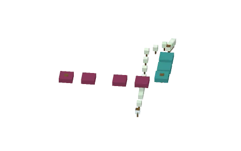 IDK by matthistuff, a Minecraft parkour map of stripped crimson hyphae, stripped warped hyphae and verdant froglights