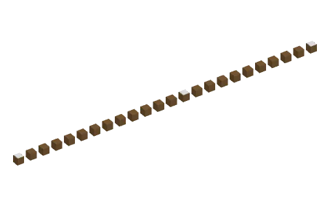 Totally Super Hardly Insanely Crazily Impossible by Kantaloupe, a Minecraft parkour map of spruce planks and heavy weighted pressure plates