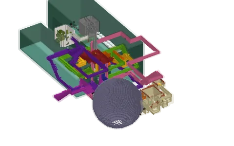 The cure speedrun by wdym_yami, a Minecraft parkour map of dark prismarine, prismarine and sea lanterns
