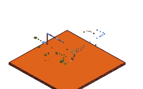 sooooo cool by TheAaronTree, a Minecraft parkour map of moss blocks, blue ice and bricks